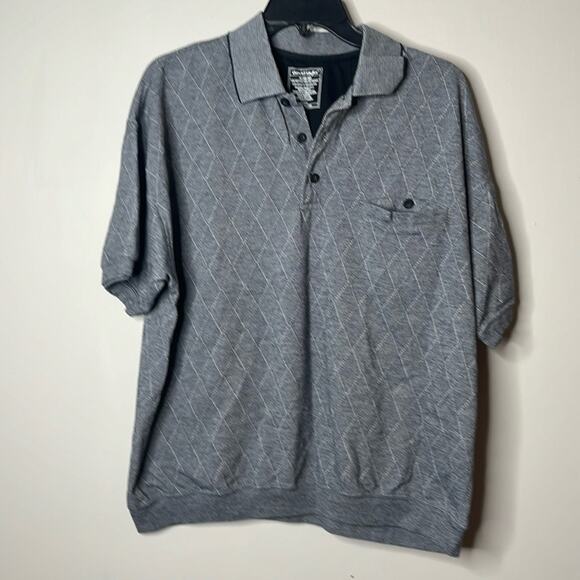 David Taylor Vintage Gray Polo Shirt XL - Picture 1 of 5